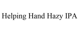 HELPING HAND HAZY IPA trademark