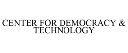 CENTER FOR DEMOCRACY & TECHNOLOGY trademark