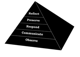 REFLECT PRESERVE RESPOND COMMUNICATE OBSERVE trademark