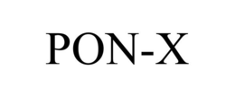PON-X trademark