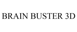 BRAIN BUSTER 3D trademark