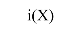 I(X) trademark