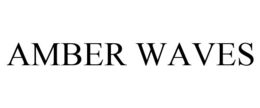 AMBER WAVES trademark