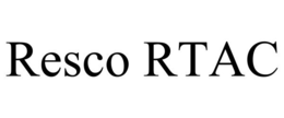 RESCO RTAC trademark
