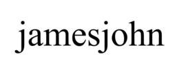 JAMESJOHN trademark