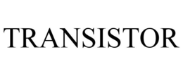 TRANSISTOR trademark