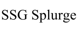 SSG SPLURGE trademark