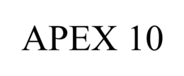 APEX 10 trademark