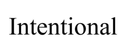 INTENTIONAL trademark