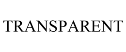 TRANSPARENT trademark
