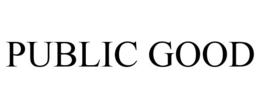 PUBLIC GOOD trademark