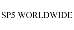 SP5 WORLDWIDE trademark