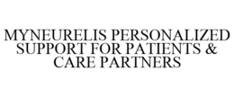 MYNEURELIS PERSONALIZED SUPPORT FOR PATIENTS & CARE PARTNERS trademark