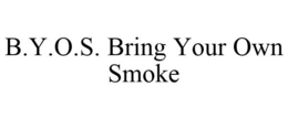 B.Y.O.S. BRING YOUR OWN SMOKE trademark