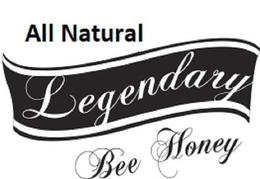 ALL NATURAL LEGENDARY BEE HONEY trademark