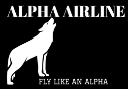ALPHA AIRLINE FLY LIKE AN ALPHA trademark