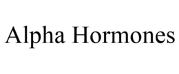 ALPHA HORMONES trademark