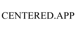 CENTERED.APP trademark