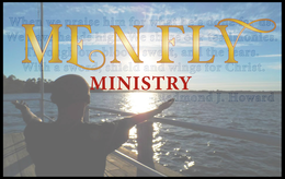 MEN FLY MINISTRY WHEN WE PRAISE HIM FOR WHAT HE'S DONE FOR US. WE HAVE HANDS HIGH. WE SHARE OUR TESTIMONIES. THROUGH THE BLOOD, SWEAT, AND THE TEARS. WITH A SWORD, SHIELD, AND WINGS FOR CHRIST. - REDMOND J. HOWARD trademark