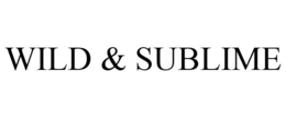 WILD & SUBLIME trademark