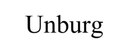 UNBURG trademark