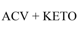 ACV + KETO trademark
