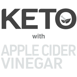 KETO WITH APPLE CIDER VINEGAR trademark