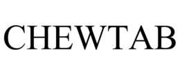 CHEWTAB trademark