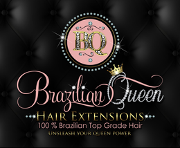 BQ BRAZILIAN QUEEN HAIR EXTENSIONS 100% BRAZILIAN TOP GRADE HAIR UNLEASH YOUR QUEEN POWER trademark