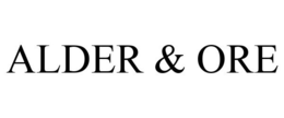ALDER & ORE trademark