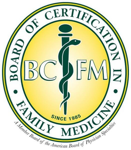 BOARD OF CERTIFICATION IN · FAMILY MEDICINE SINCE 1985 A MEMBER BOARD OF THE AMERICAN BOARD OF PHYSICIAN SPECIALTIES trademark