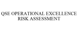 QSE OPERATIONAL EXCELLENCE RISK ASSESSMENT trademark