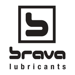 B BRAVA LUBRICANTS trademark