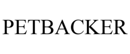 PETBACKER trademark