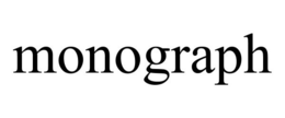 MONOGRAPH trademark