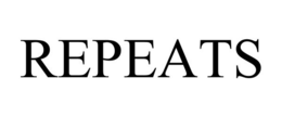 REPEATS trademark