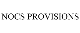 NOCS PROVISIONS trademark