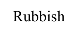 RUBBISH trademark