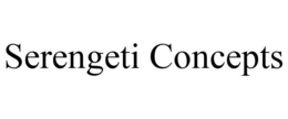 SERENGETI CONCEPTS trademark