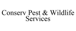 CONSERV PEST & WILDLIFE SERVICES trademark