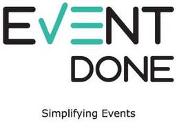 EVENTDONE SIMPLIFYING EVENTS trademark