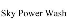 SKY POWER WASH trademark