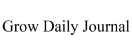 GROW DAILY JOURNAL trademark