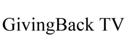 GIVINGBACK TV trademark