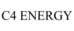 C4 ENERGY trademark