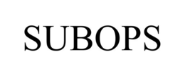 SUBOPS trademark