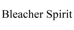 BLEACHER SPIRIT trademark