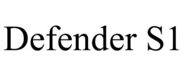 DEFENDER S1 trademark