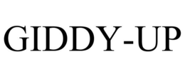 GIDDY-UP trademark
