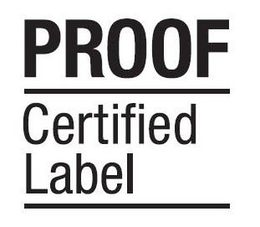 PROOF CERTIFIED LABEL trademark